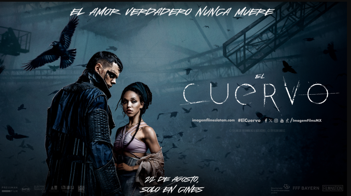 “El cuervo” de 2024  reinterpreta la historia del antihéroe del cómic con más bondad y veracidad para las nueva generaciones sin dejar de ser la oscura, llena de ira y violencia que recordamos.