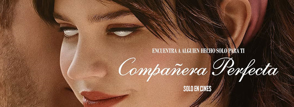 “Compañera perfecta” le da un nuevo significado a “juntos hasta morir”. Es una ingeniosa cinta con varios giros de tuerca de principio a fin.